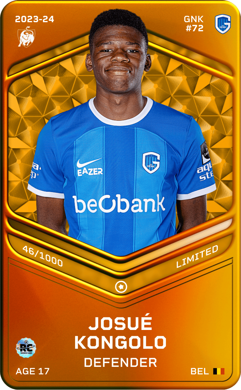 Josué Kongolo 2023-24 • Limited 46/1000