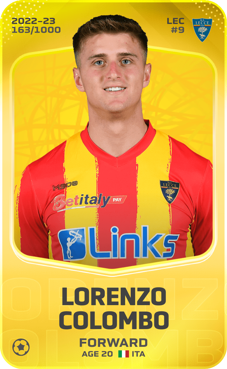 Lorenzo Colombo 2022-23 • Limited 163/1000