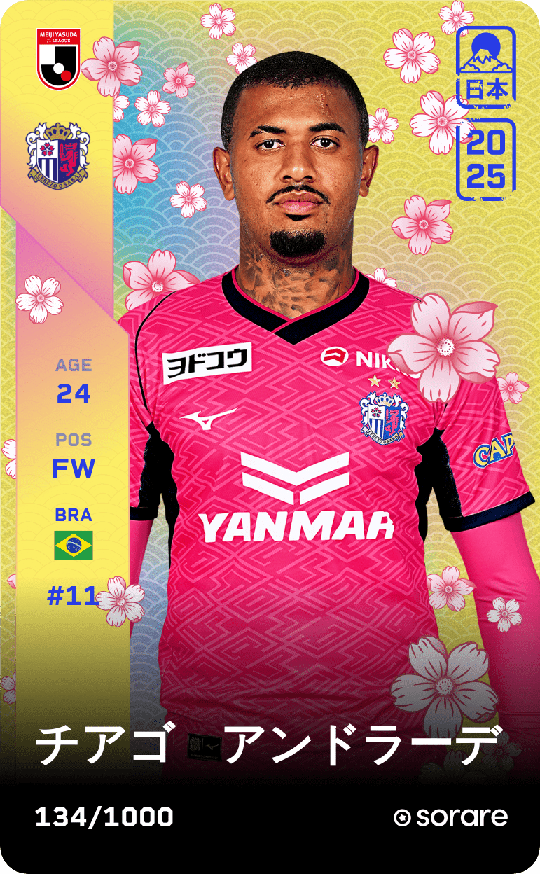 Thiago Andrade 2025-26 • Limited 134/1000