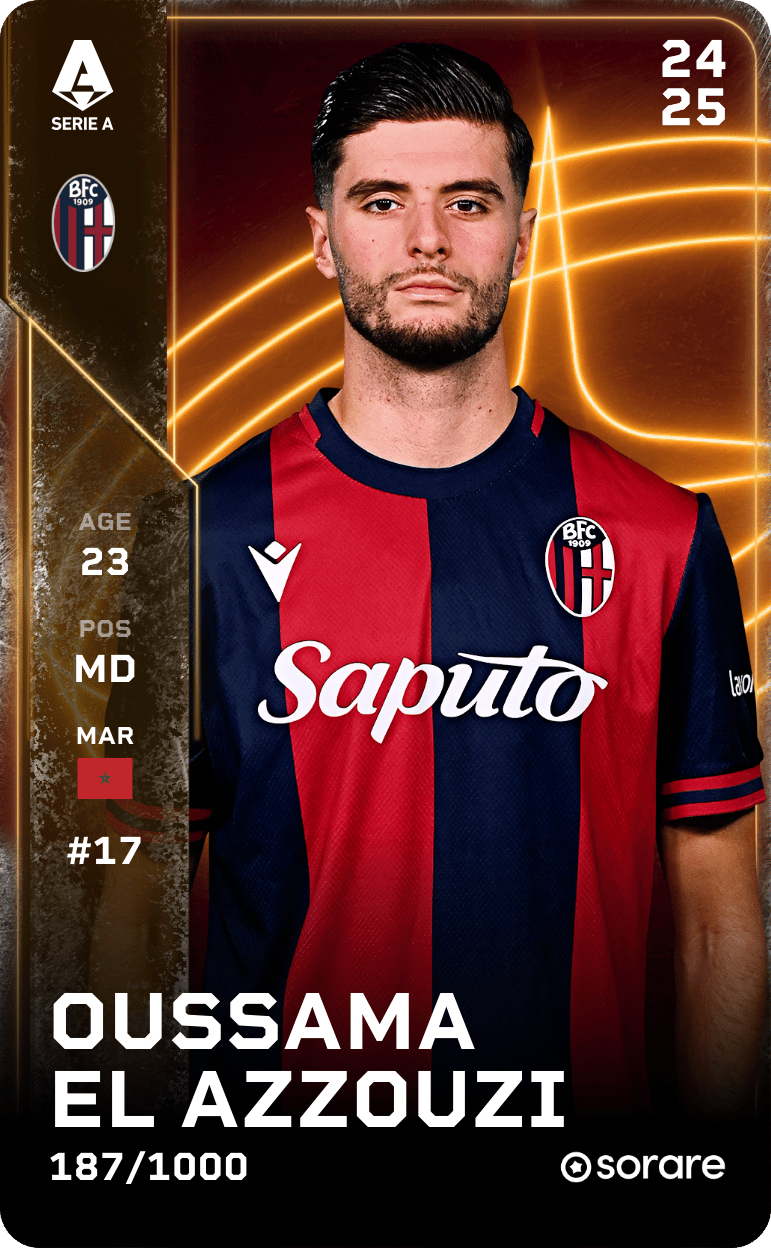Oussama El Azzouzi 2024-25 • Limited 187/1000