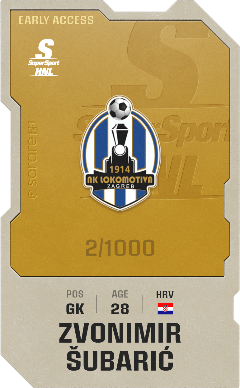 Zvonimir Šubarić 2025-26 • Limited 2/1000