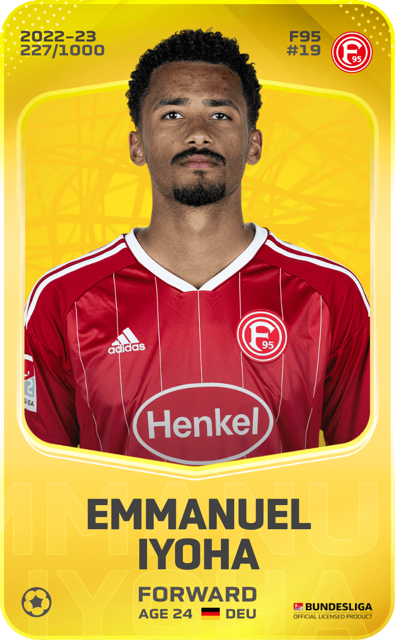 Emmanuel Iyoha 2022-23 • Limited 227/1000