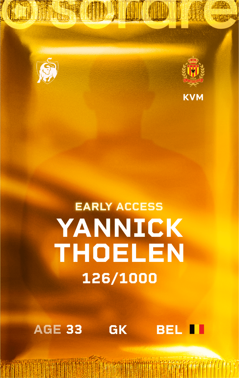 Yannick Thoelen 2024-25 • Limited 126/1000