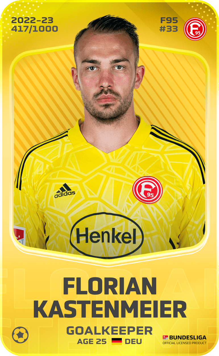 Florian Kastenmeier 2022-23 • Limited 417/1000
