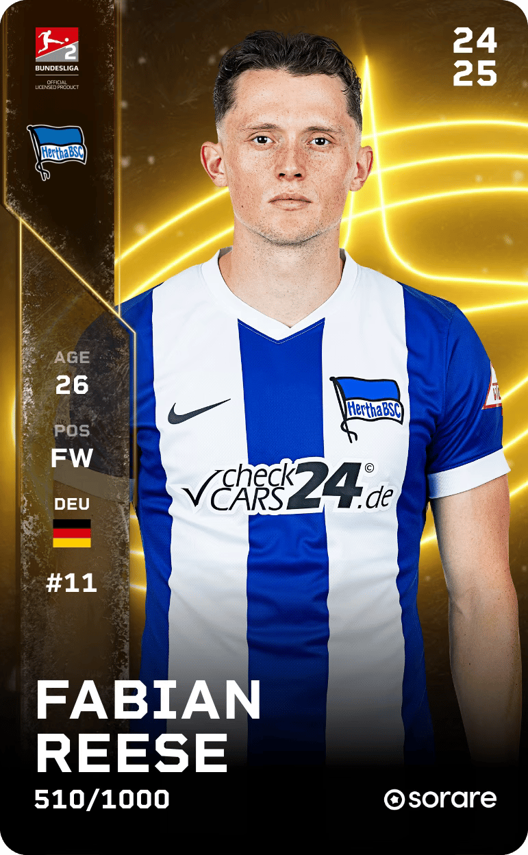 Fabian Reese 2024-25 • Limited 510/1000