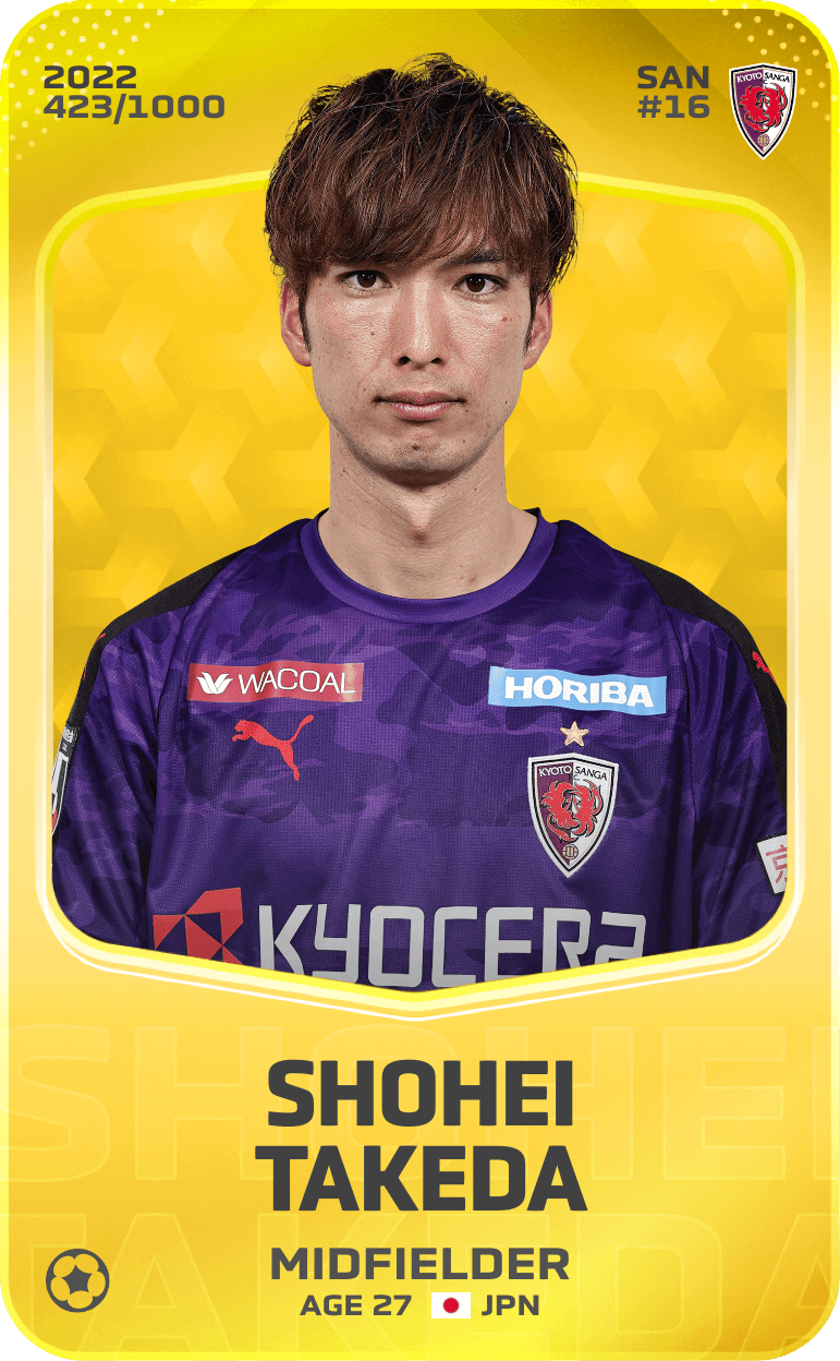 Shohei Takeda 2022-23 • Limited 423/1000