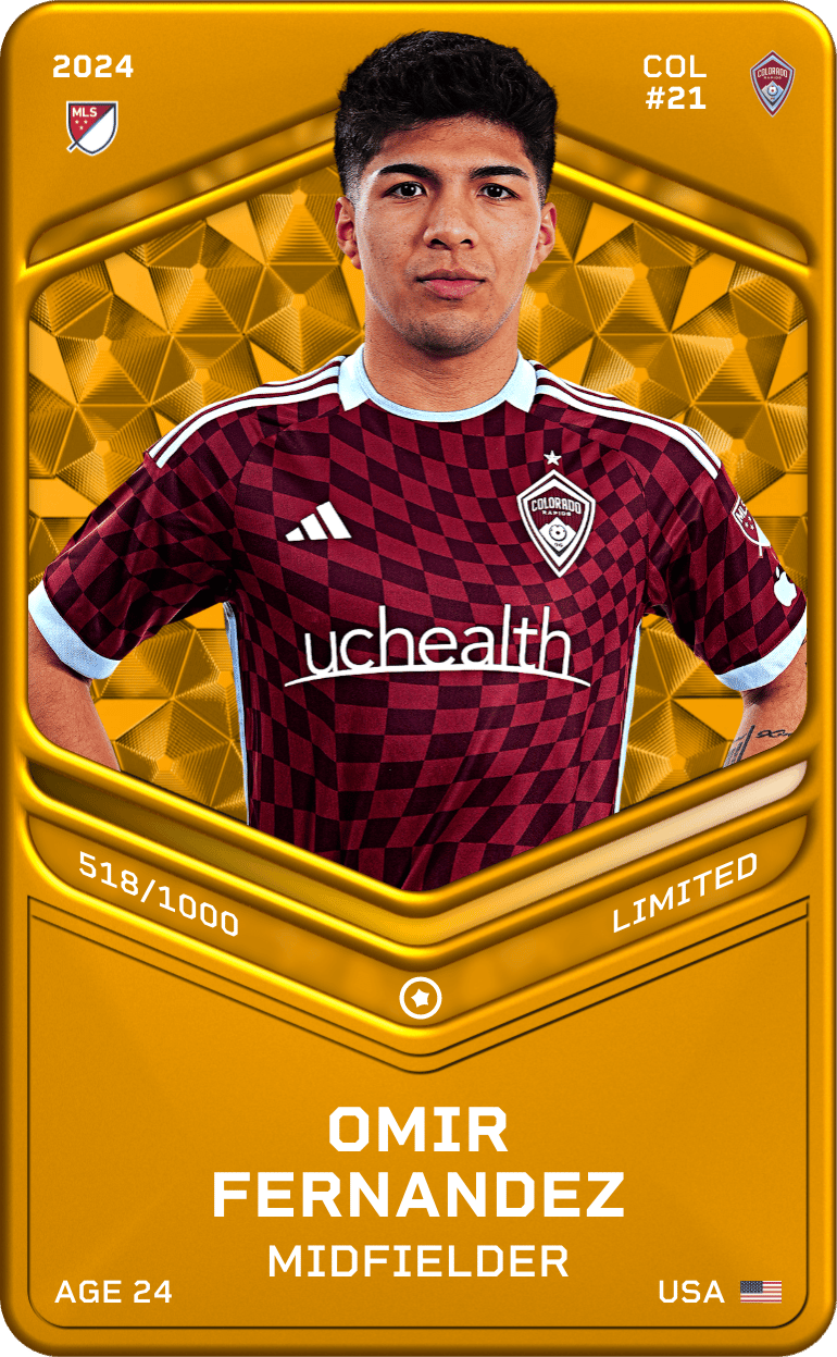 Omir Fernandez 2024-25 • Limited 518/1000