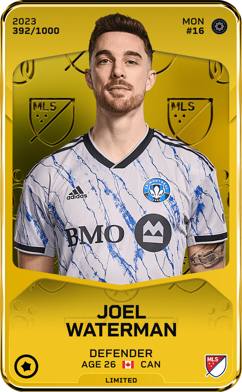 Joel Waterman 2023-24 • Limited 392/1000