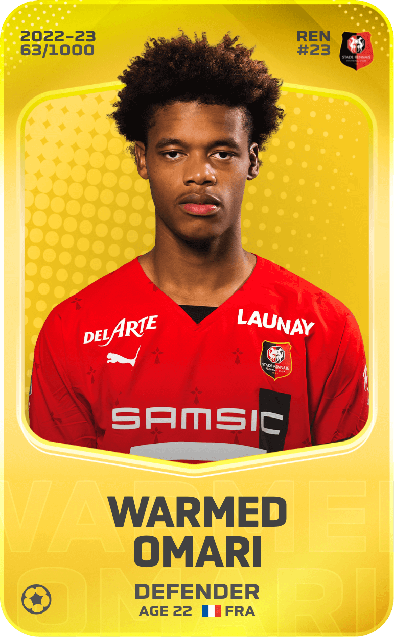 Warmed Omari 2022-23 • Limited 63/1000