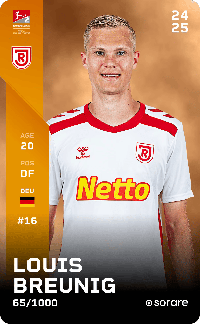 Louis Breunig 2024-25 • Limited 65/1000