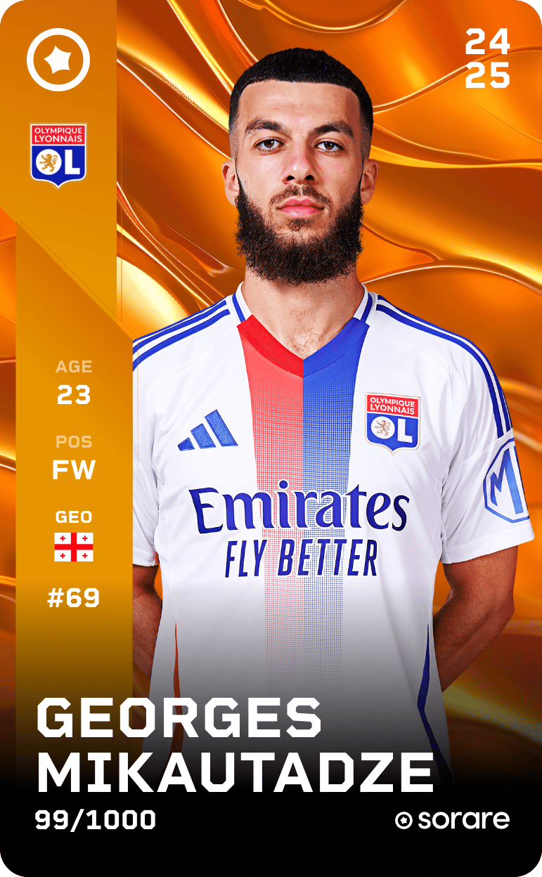 Georges Mikautadze 2024-25 • Limited 99/1000
