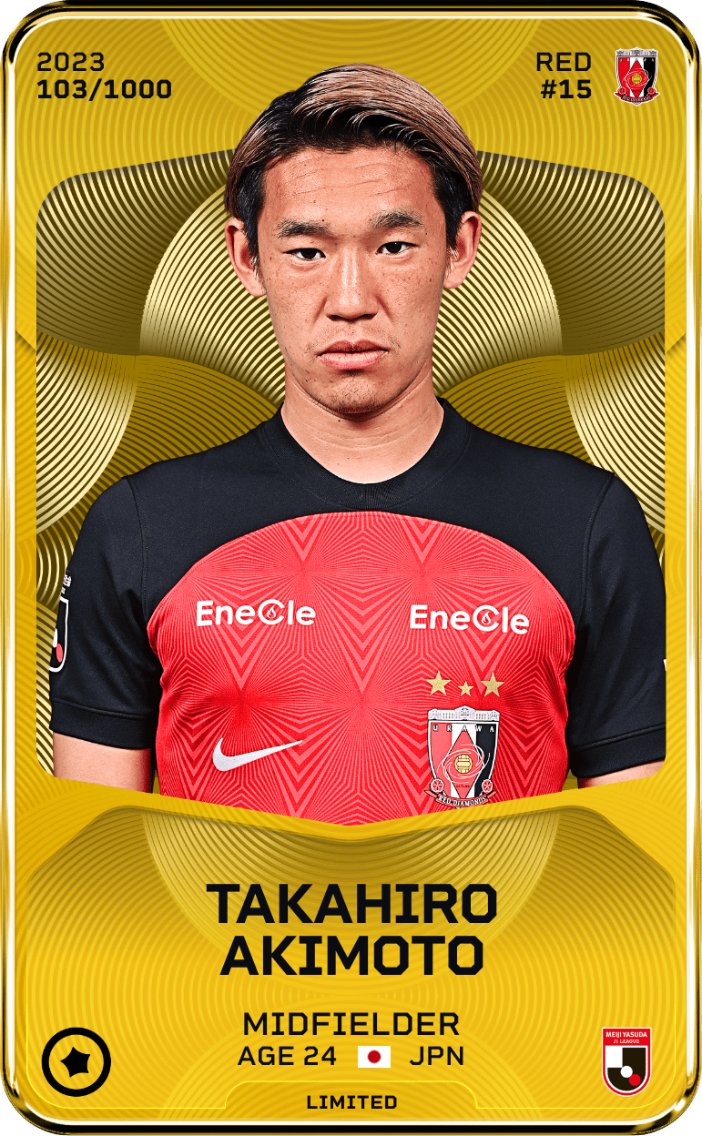 Takahiro Akimoto 2023-24 • Limited 103/1000