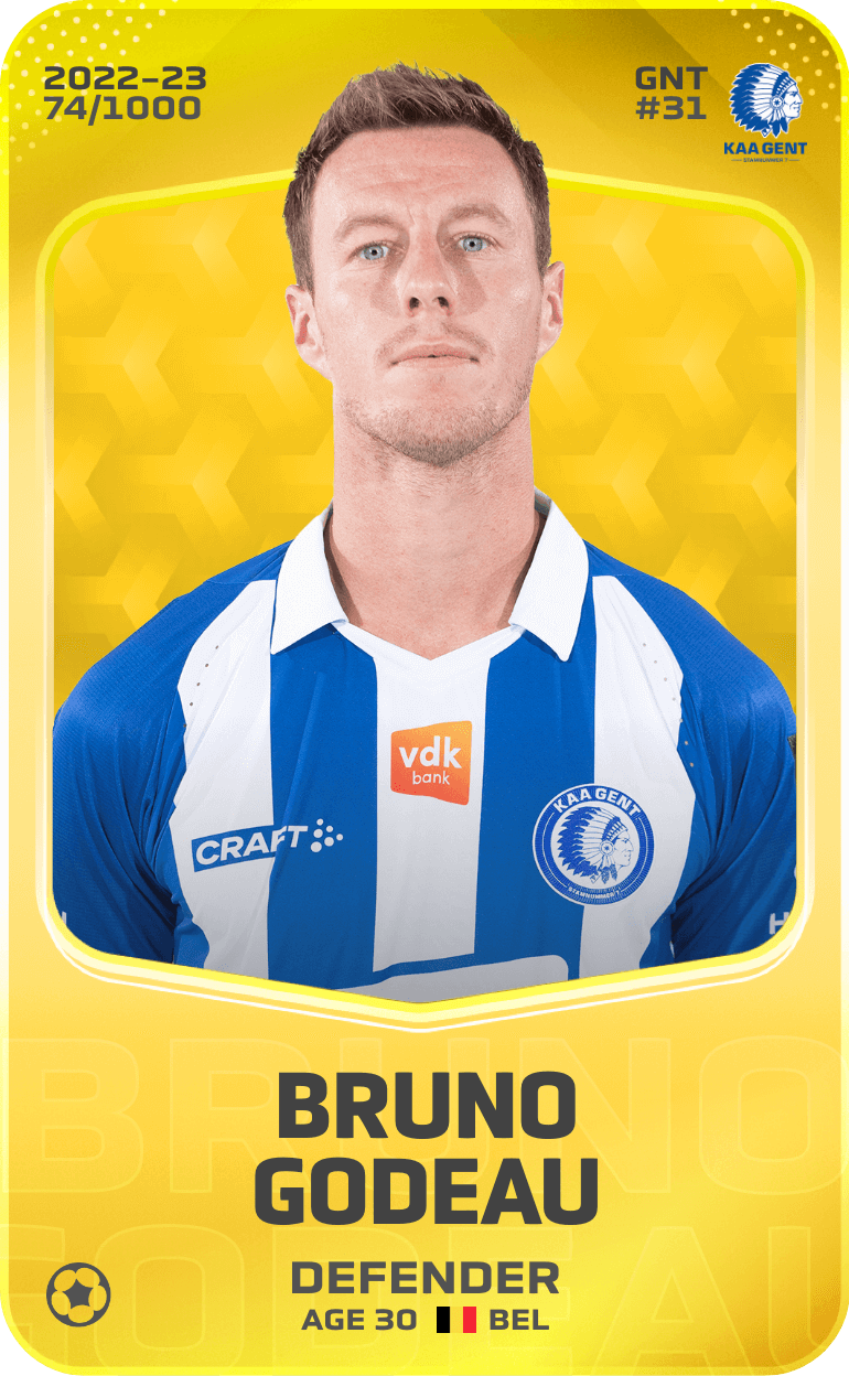 Bruno Godeau 2022-23 • Limited 74/1000
