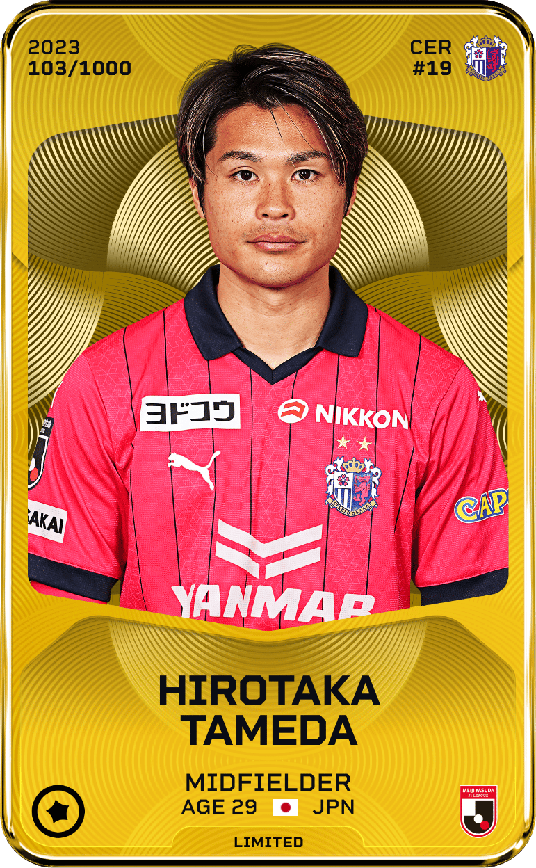 Hirotaka Tameda 2023-24 • Limited 103/1000