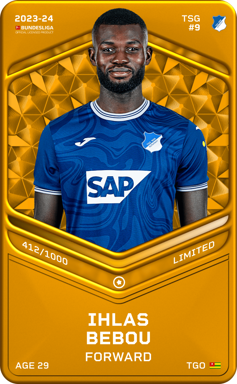 Ihlas Bebou 2023-24 • Limited 412/1000