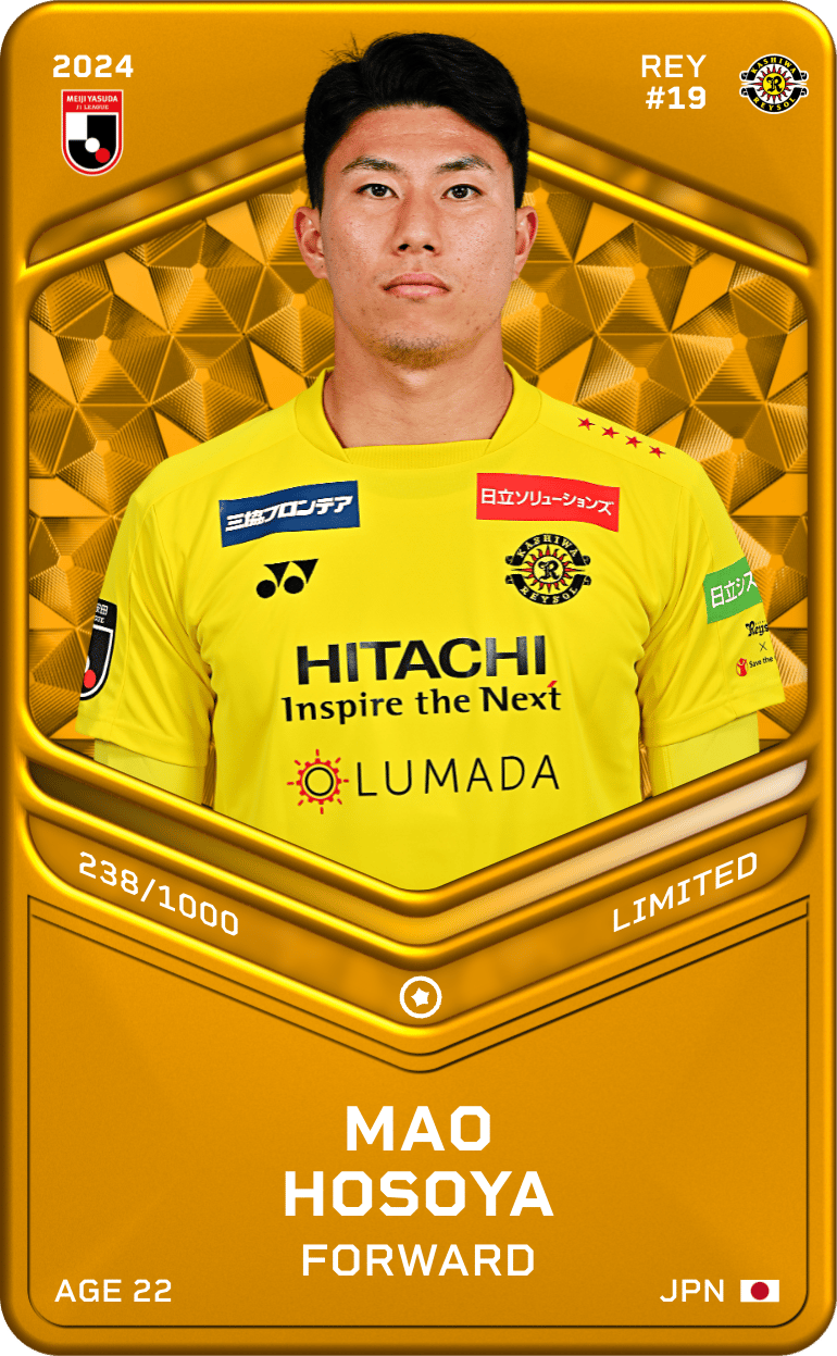 Mao Hosoya 2024-25 • Limited 238/1000