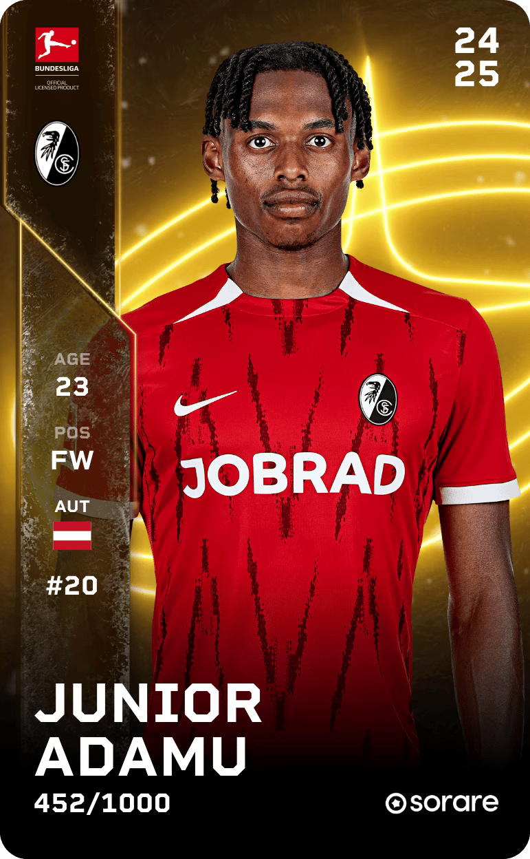 Junior Adamu 2024-25 • Limited 452/1000