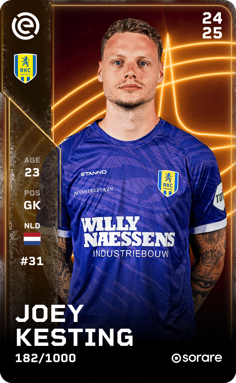 Joey Kesting 2024-25 • Limited 182/1000