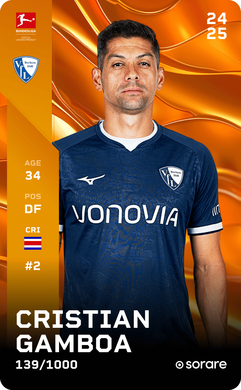 Cristian Gamboa 2024-25 • Limited 139/1000