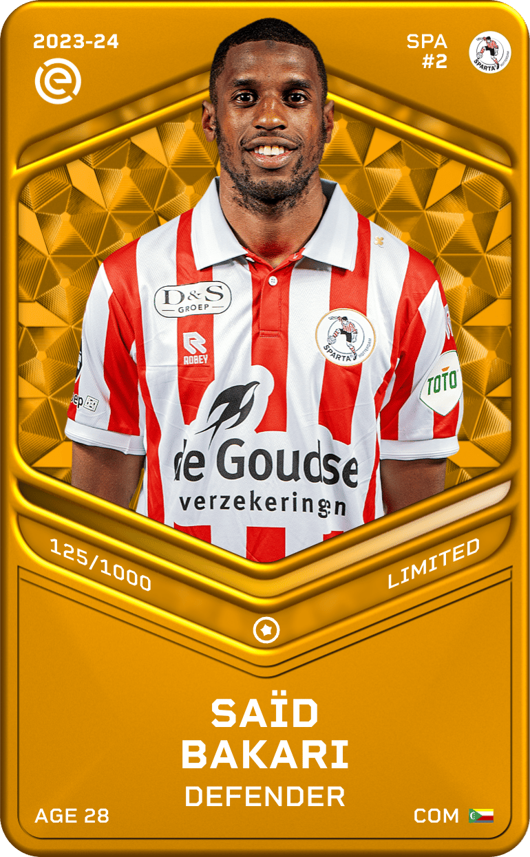 Saïd Bakari 2023-24 • Limited 125/1000