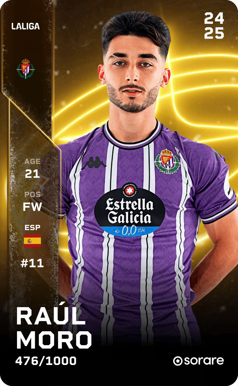 Raúl Moro 2024-25 • Limited 476/1000