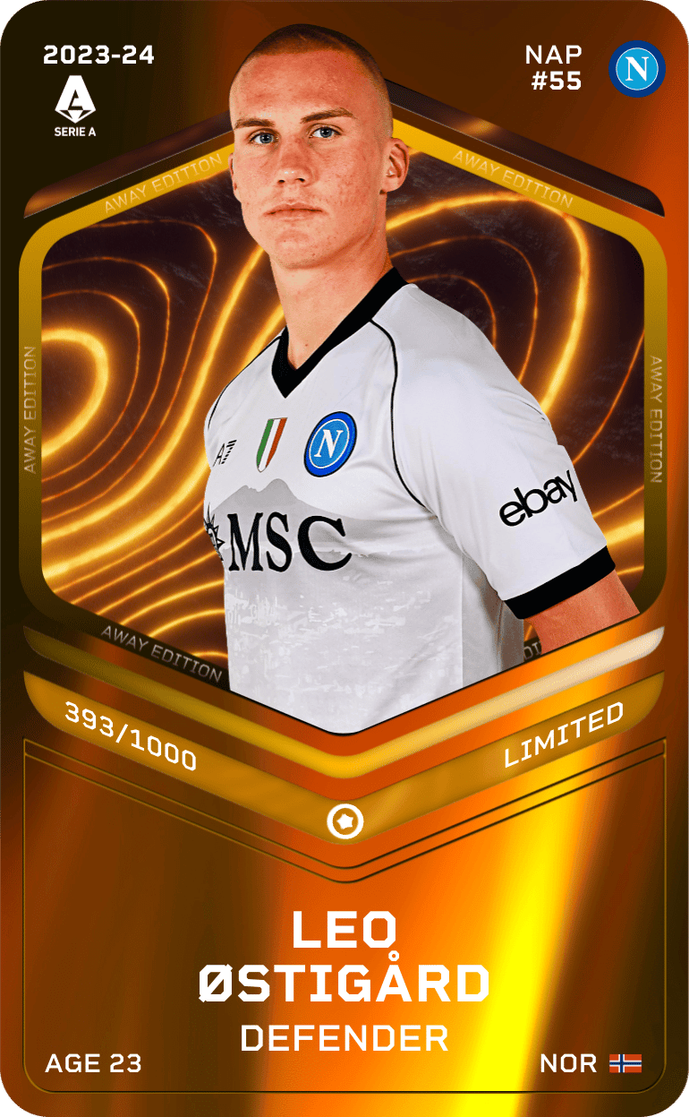 Leo Østigård 2023-24 • Limited 393/1000