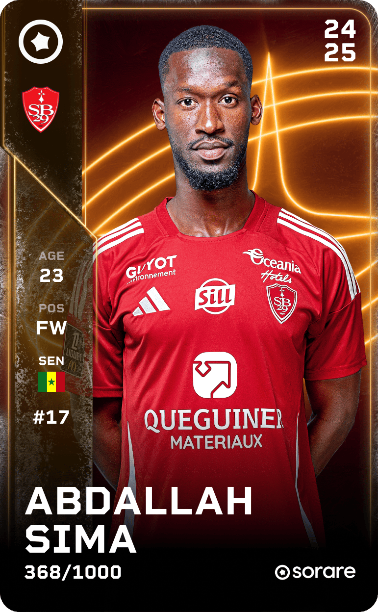 Abdallah Sima 2024-25 • Limited 368/1000