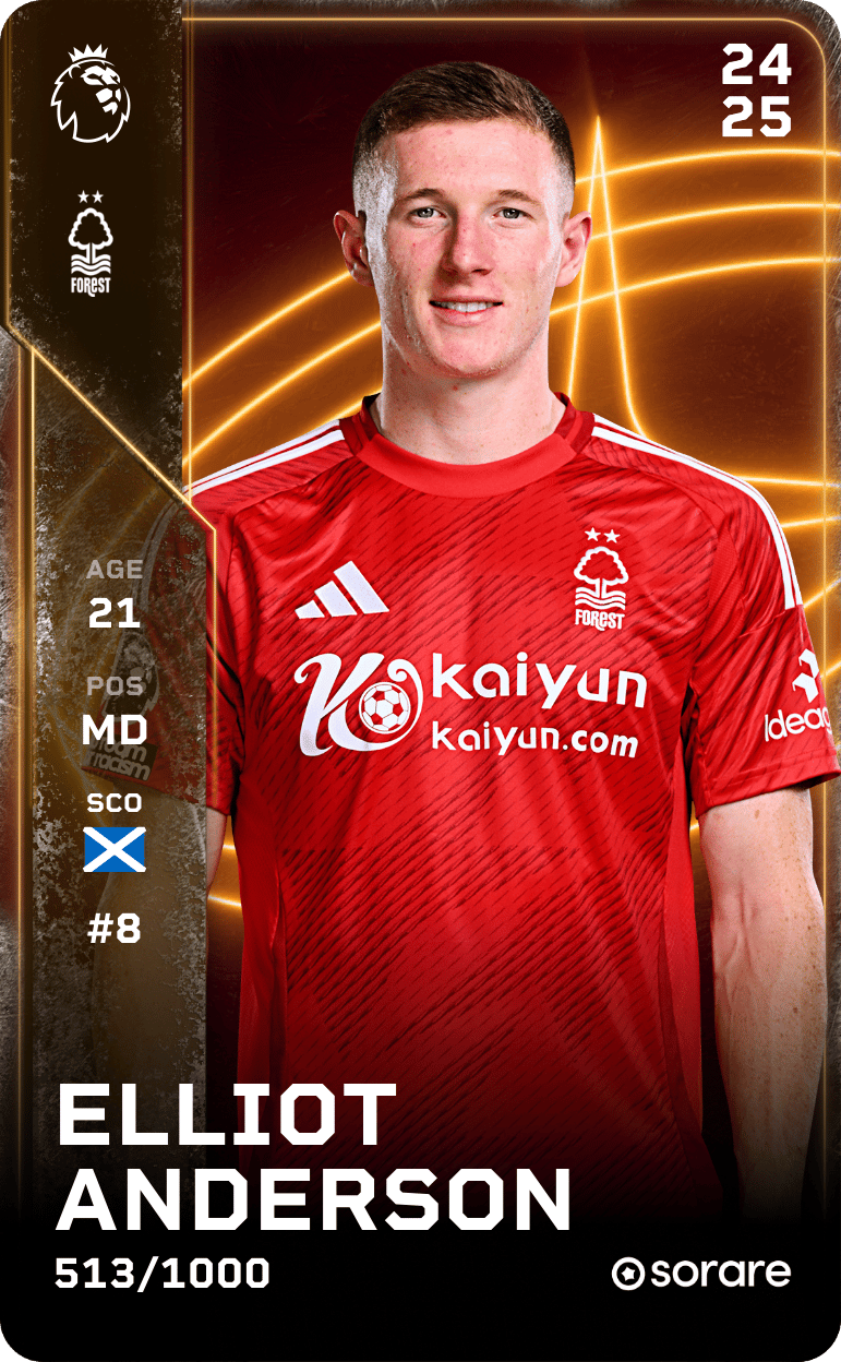 Elliot Anderson 2024-25 • Limited 513/1000