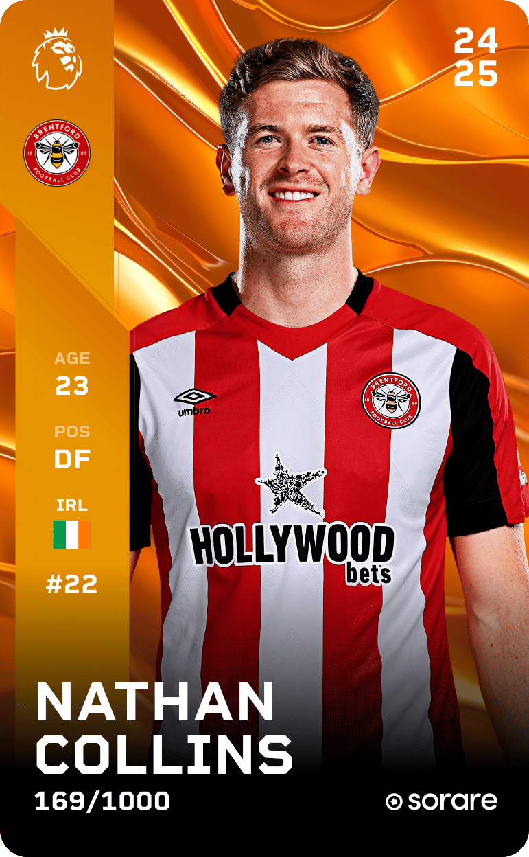 Nathan Collins 2024-25 • Limited 169/1000