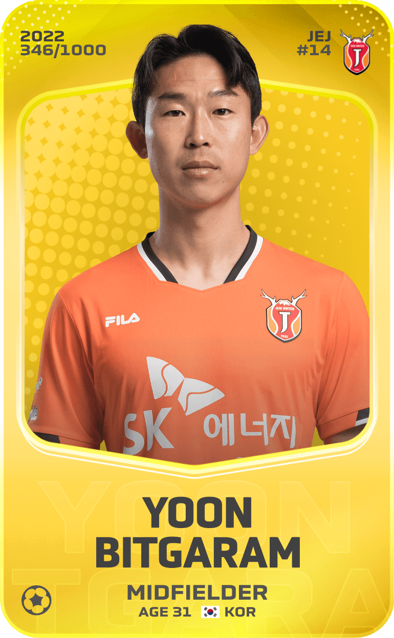 Yoon Bitgaram 2022-23 • Limited 346/1000