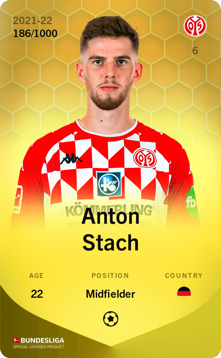 Anton Stach 2021-22 • Limited 186/1000