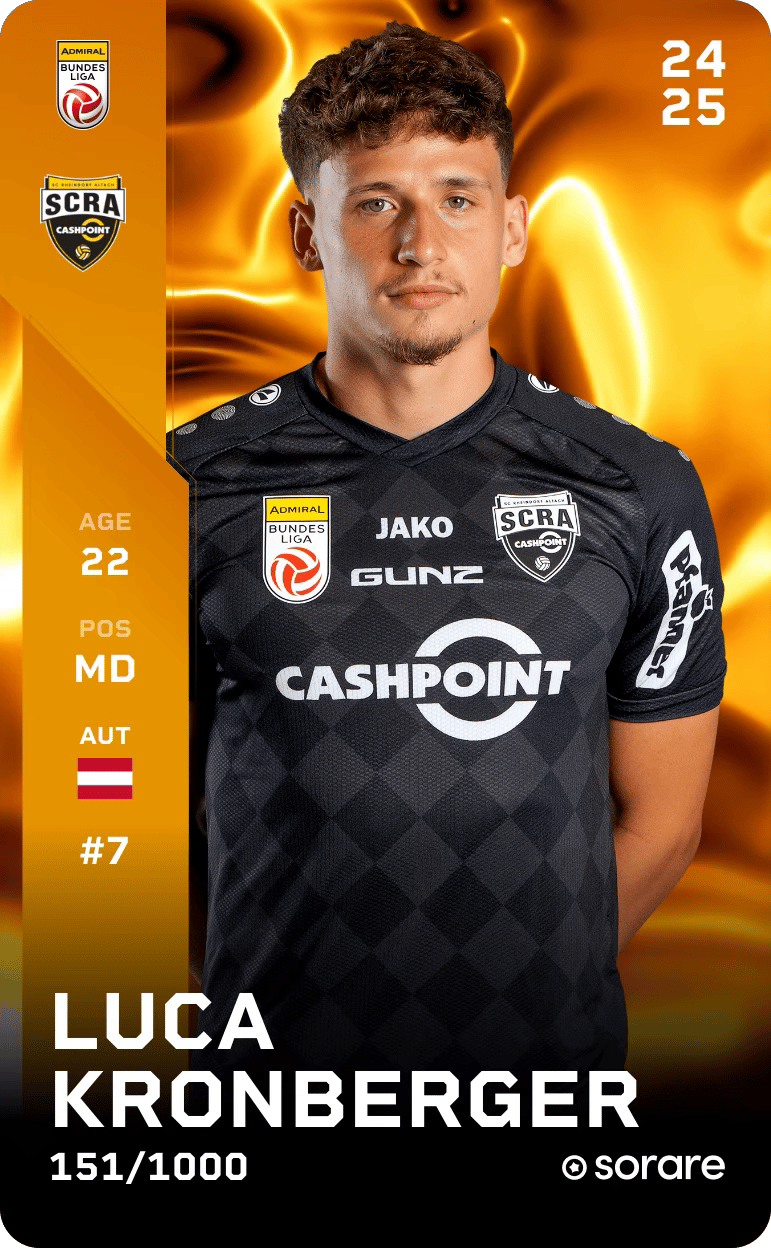 Luca Kronberger 2024-25 • Limited 151/1000