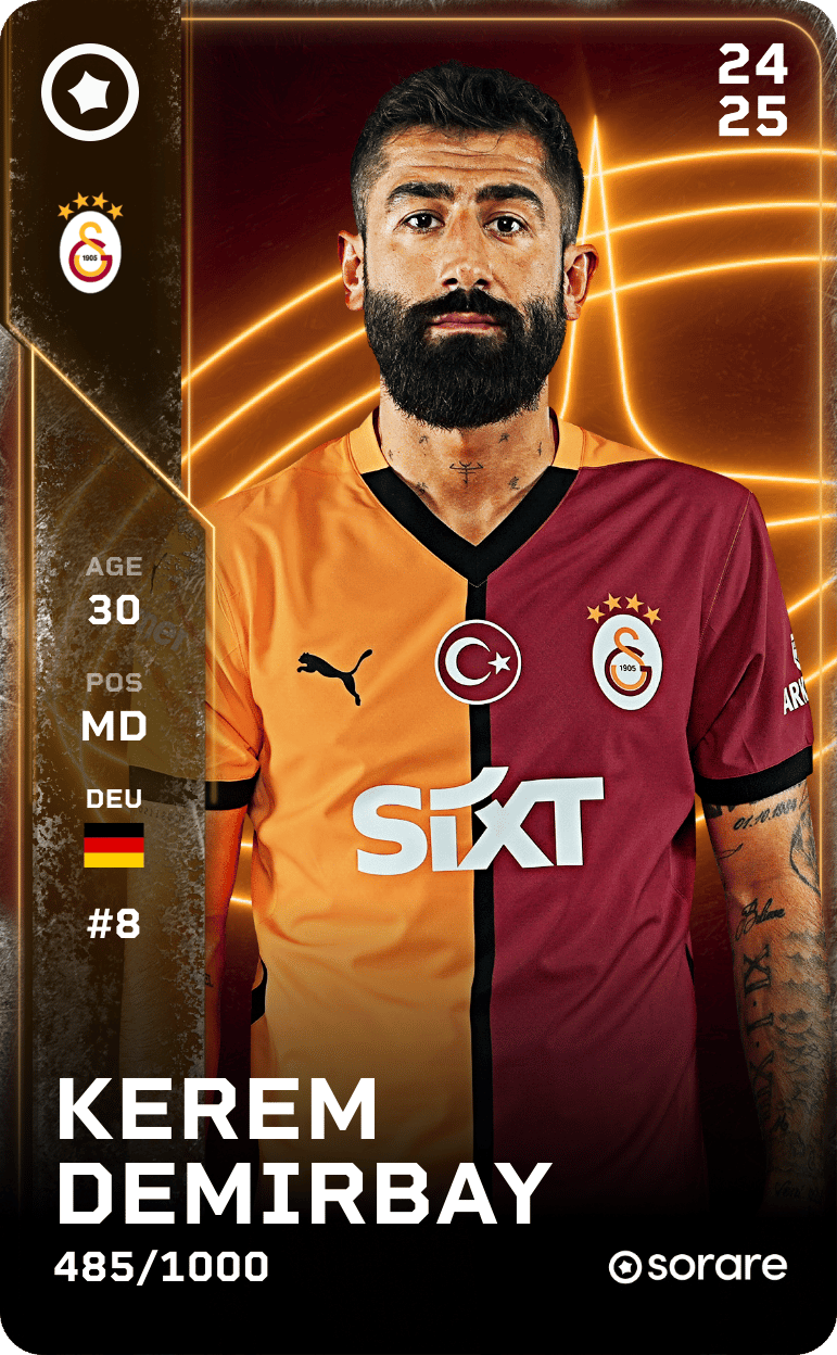 Kerem Demirbay 2024-25 • Limited 485/1000