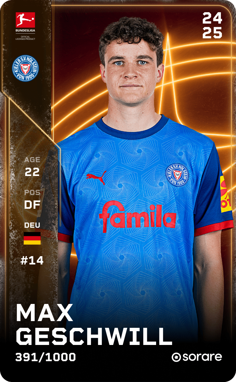 Max Geschwill 2024-25 • Limited 391/1000