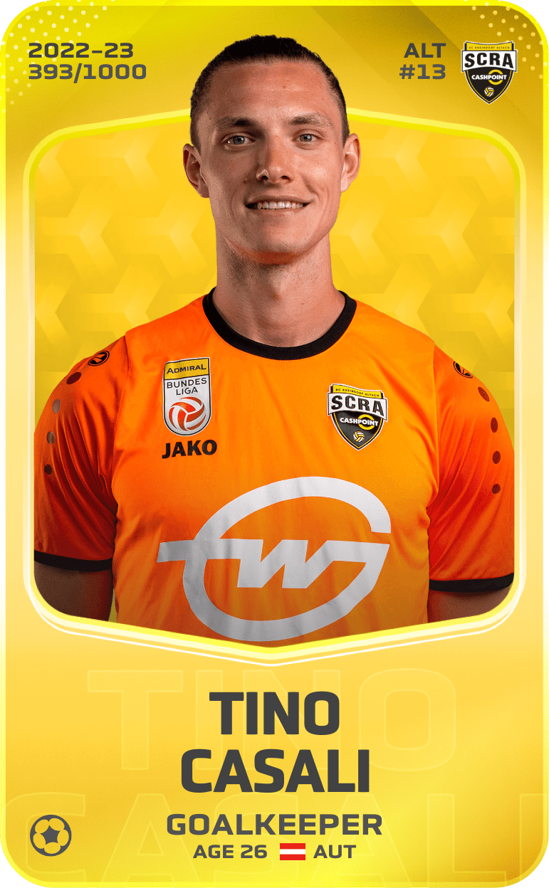 Tino Casali 2022-23 • Limited 393/1000