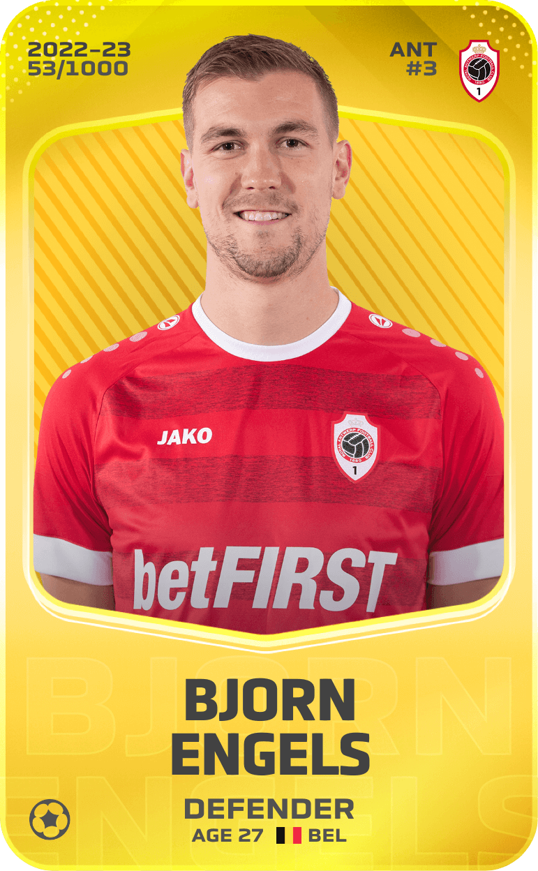 Bjorn Engels 2022-23 • Limited 53/1000