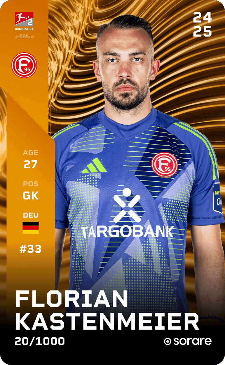 Florian Kastenmeier 2024-25 • Limited 20/1000