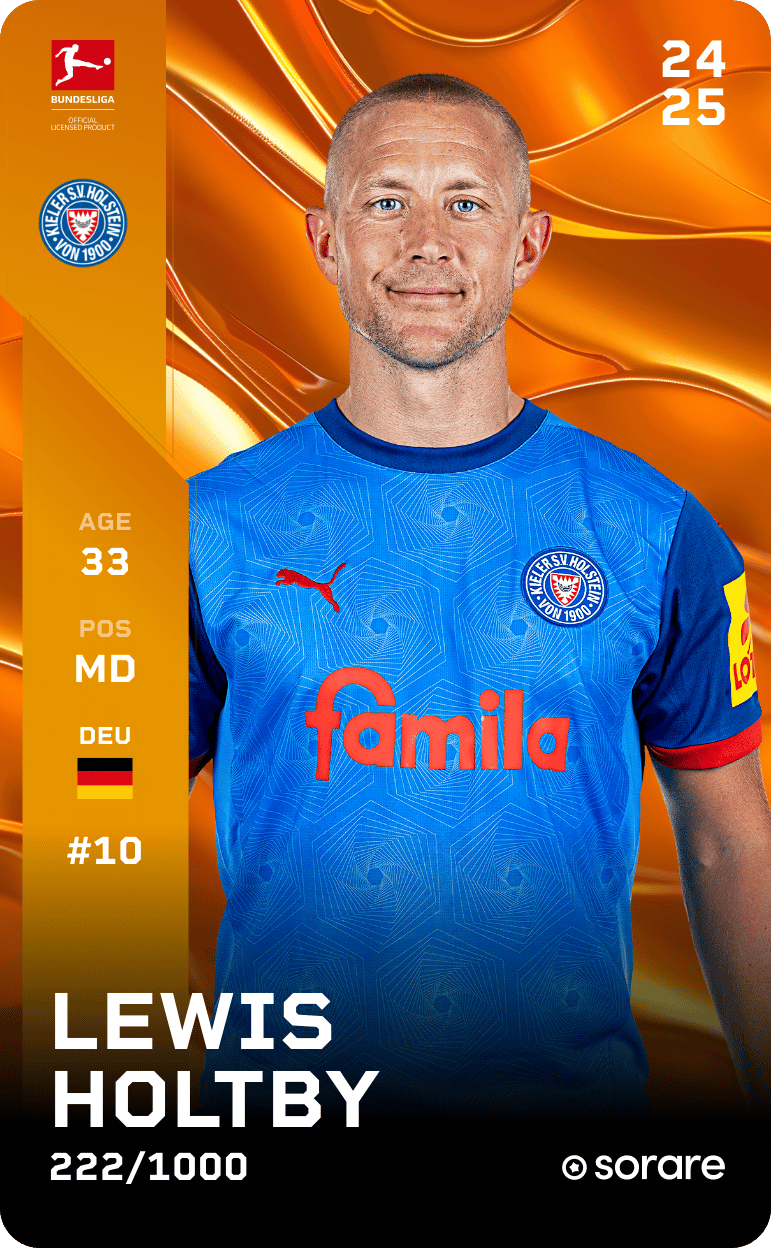Lewis Holtby 2024-25 • Limited 222/1000