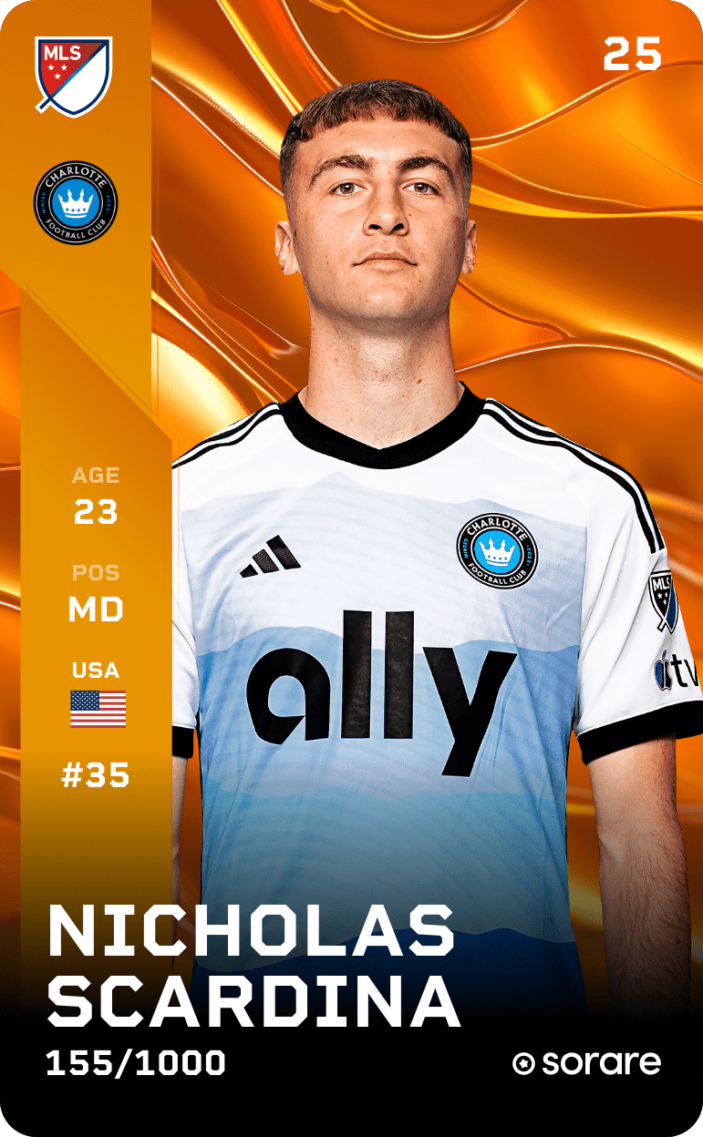 Nick Scardina 2025-26 • Limited 155/1000