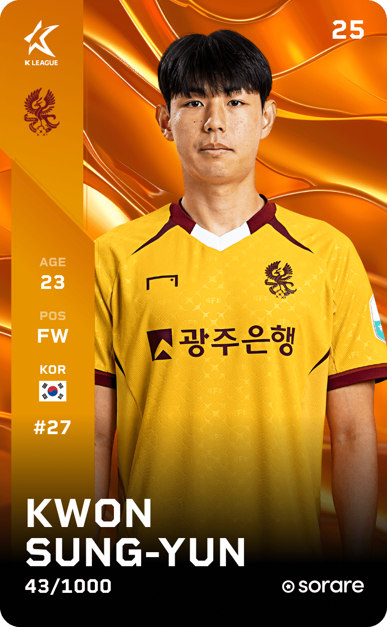 Gwon Seong-Yun  2025-26 • Limited 43/1000