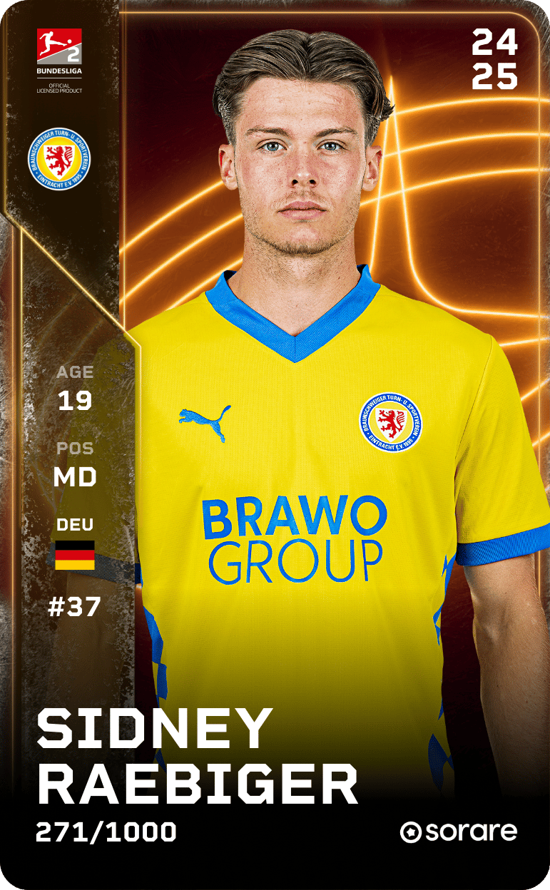 Sidney Raebiger 2024-25 • Limited 271/1000