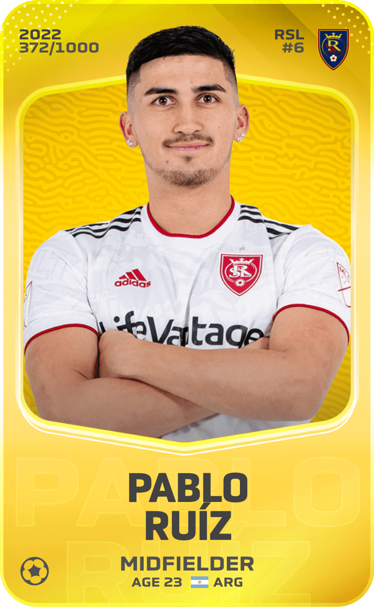 Pablo Ruíz 2022-23 • Limited 372/1000