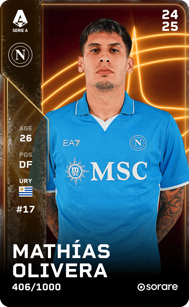 Mathías Olivera 2024-25 • Limited 406/1000