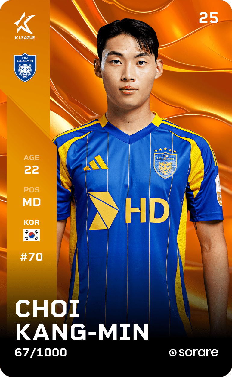 Choi Kang-Min 2025-26 • Limited 67/1000