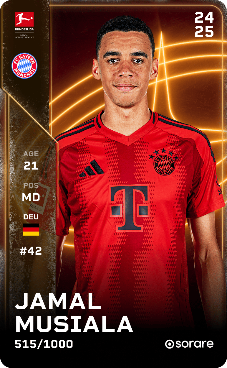 Jamal Musiala 2024-25 • Limited 515/1000