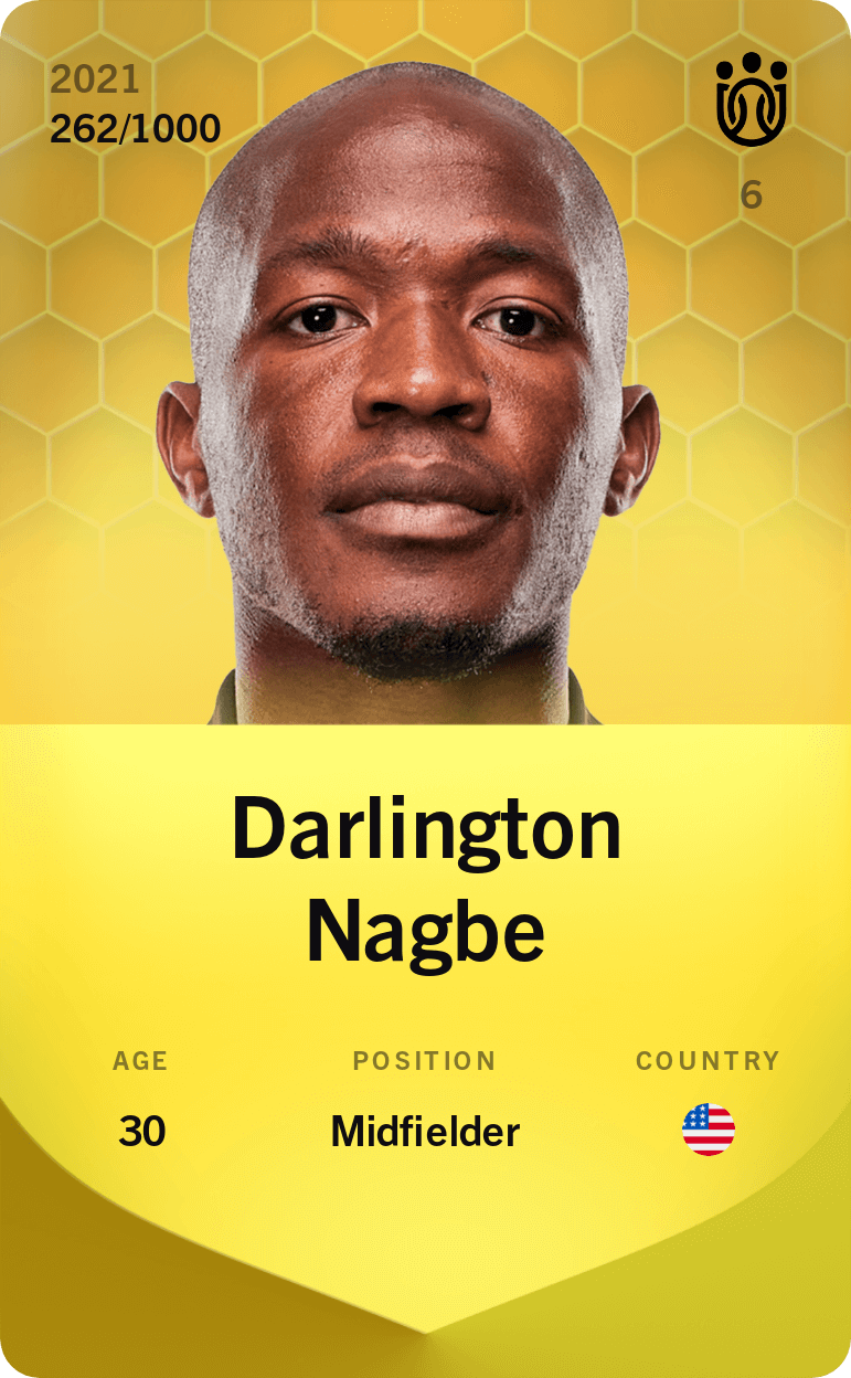 Darlington Nagbe 2021-22 • Limited 262/1000