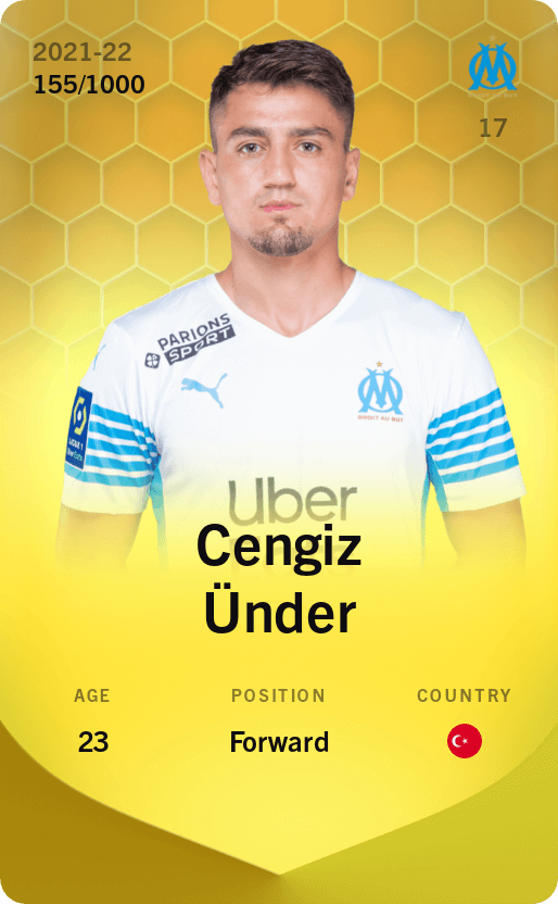 Cengiz Ünder 2021-22 • Limited 155/1000