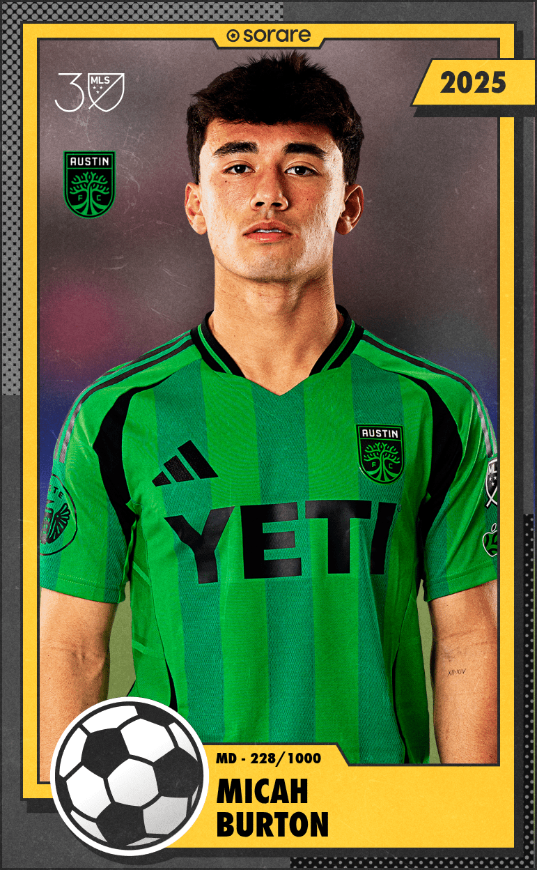 Micah Burton 2025-26 • Limited 228/1000