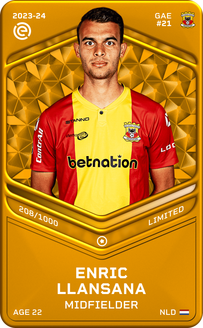 Enric Llansana 2023-24 • Limited 208/1000