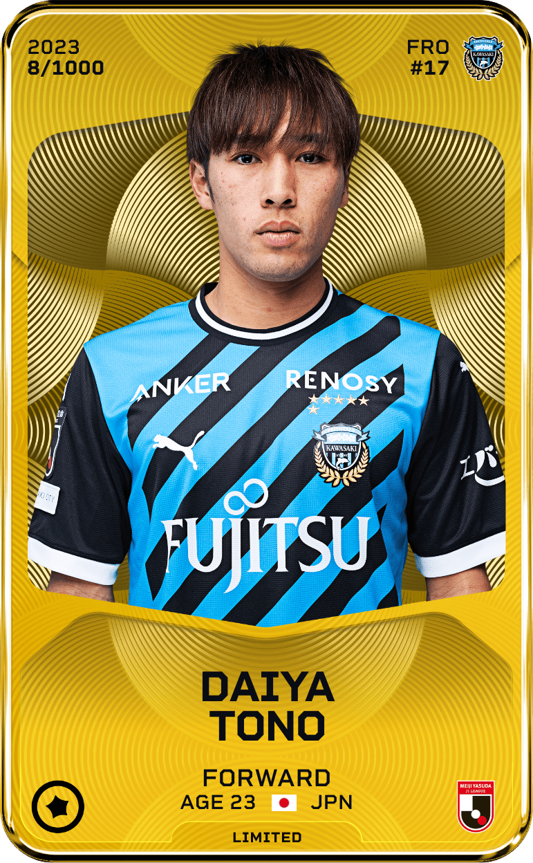 Daiya Tono 2023-24 • Limited 8/1000